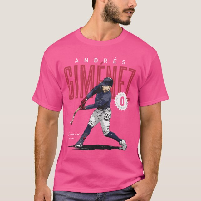 T-shirt Carte Andres Gimenez Cleveland (Devant)