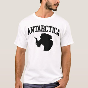 T-shirt Carte Antarctique De L'Antarctique