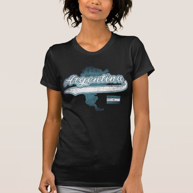 T-shirt Carte Argentine (Devant)