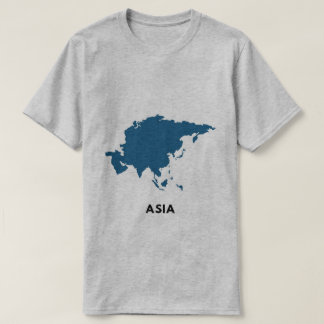 T-shirt Carte Asie
