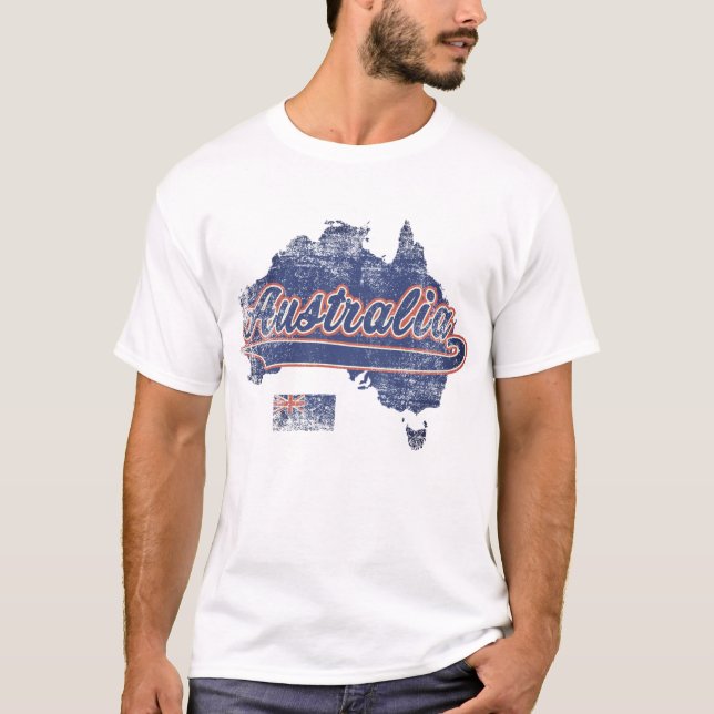 T-shirt Carte Australie (Devant)