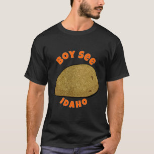 T-shirt Carte Boise Idaho Accueil État De L'Idaho Garçon V