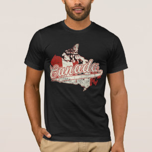 T-shirt Carte Canada