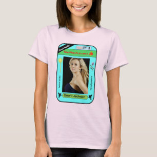 T-shirt Carte d'action personnalisée cool Dude