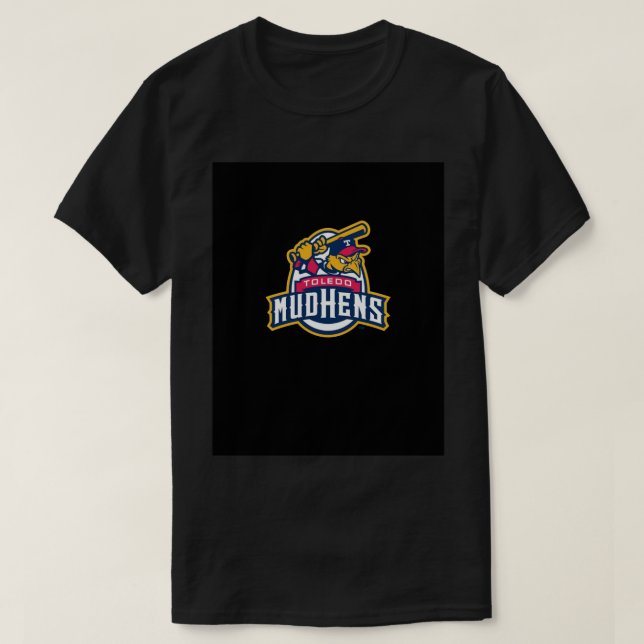 T-shirt Carte d'art Toledo Mud Hens Imprimer (Design devant)