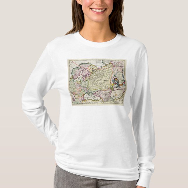 T-shirt Carte d'Asie mineure (Devant)