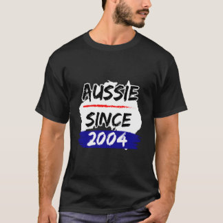 T-shirt Carte d'Australie Aussie depuis 2004