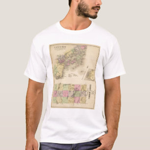 T-shirt Carte de baie de Casco