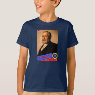 T-shirt Carte de baseball de Benjamin Harrison