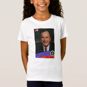 T-Shirt Carte de baseball de George H.W. Bush