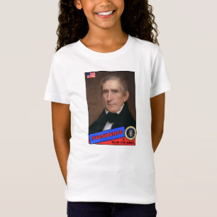 T-Shirt Carte de baseball de William Henry Harrison