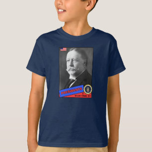 T-shirt Carte de baseball de William Howard Taft