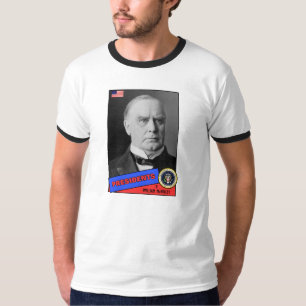 T-shirt Carte de baseball de William McKinley