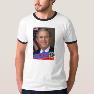 T-shirt Carte de baseball George W. Bush
