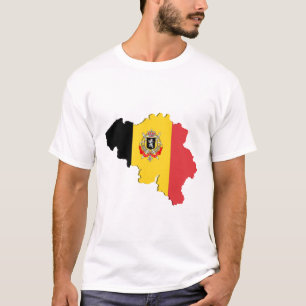 T-shirt Carte de Belgique