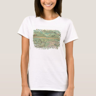 T-shirt Carte de Candia et de Corfou, de 'Civitates Orbis