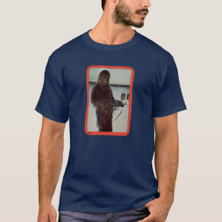 T-shirt Carte de collection vintage de Chewbacca