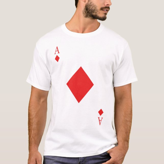 T-shirt carte de diamant (Devant)