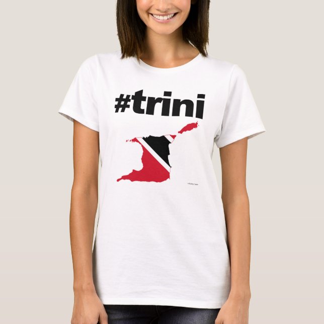 T-shirt carte de gâchis de #trini (Devant)