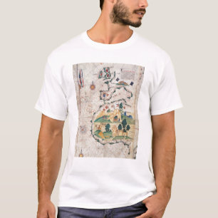 T-shirt Carte de la Grande-Bretagne