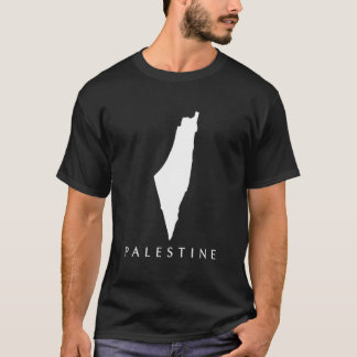 T-shirt Carte de la Palestine Amour
