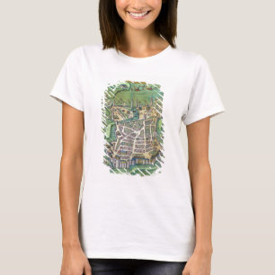 T-shirt Carte de La Rochelle, de 'Civitates Orbis Terrarum
