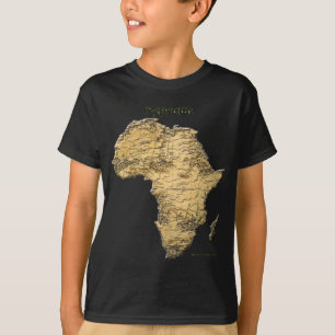 T-shirt Carte de la série AFRICA