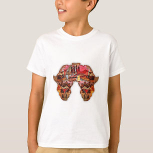 T-shirt Carte de l'Afrique : Célébrer la saison avec la cu