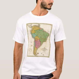 T-shirt Carte de l'Amérique du Sud 4