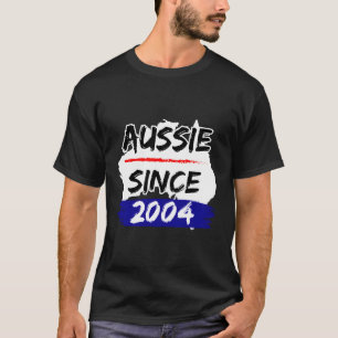 T-shirt Carte de l'Australie depuis 2004
