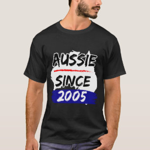T-shirt Carte de l'Australie depuis 2005