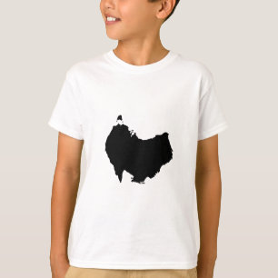 T-shirt Carte de l'Australie Down Under Punition Visuelle