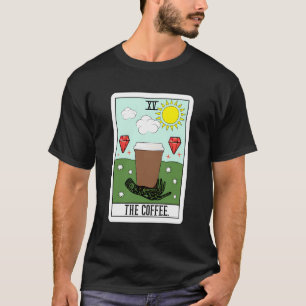 T-shirt Carte de lecture Tarot Café
