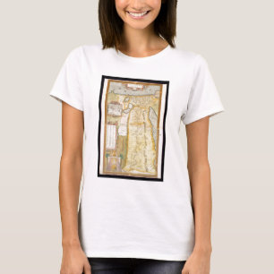 T-shirt Carte de l'Egypte antique, 1584