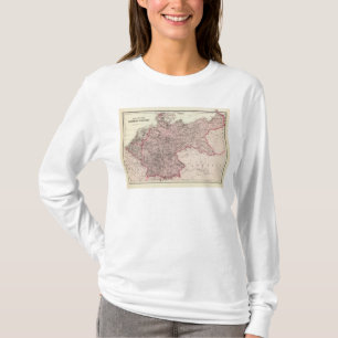 T-shirt Carte de l'empire allemand