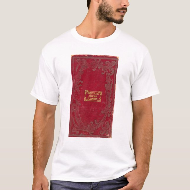 T-shirt Carte de l'Illinois (Devant)