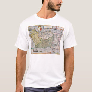 T-shirt Carte de l'Irlande
