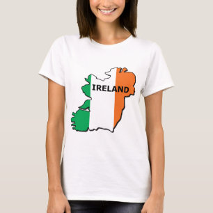 T-shirt Carte de l'Irlande
