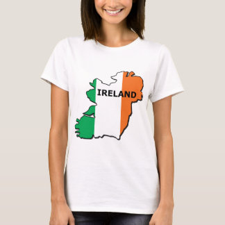 T-shirt Carte de l'Irlande