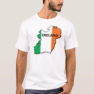 T-shirt Carte de l'Irlande