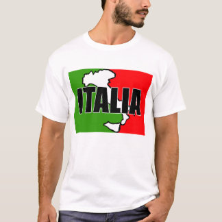 T-shirt Carte de l'Italie