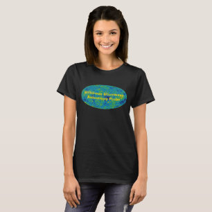 T-shirt Carte de l'univers de la sonde WMAP d'anisotropie