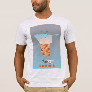 T-shirt Carte de Namibie