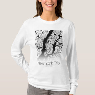 T-shirt Carte de New York
