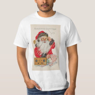 T-shirt Carte de Noël vintage