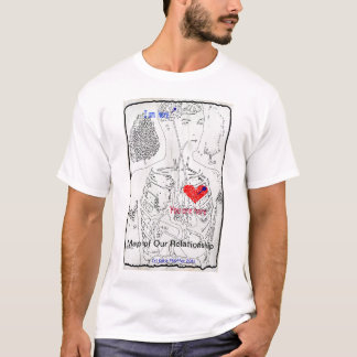 T-shirt Carte de notre rapport par Katie Pfeiffer