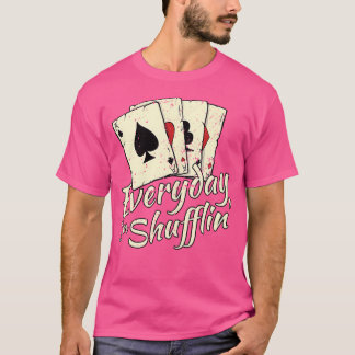 T-shirt Carte de Poker du casino de Shufflin