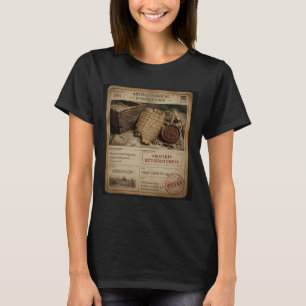 T-shirt Carte de preuve archéologique 001