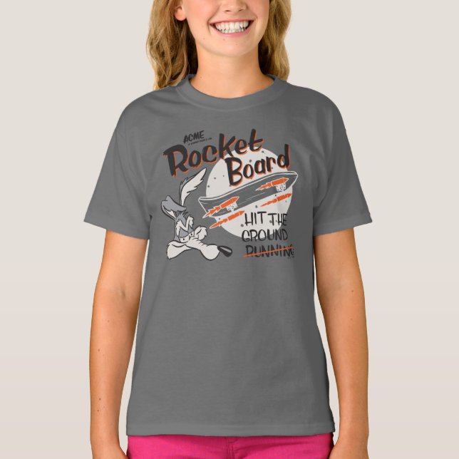 T-SHIRT CARTE DE ROCKET ACME DE WILE E. COYOTE™ (Devant)