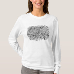 T-shirt Carte de Rome antique